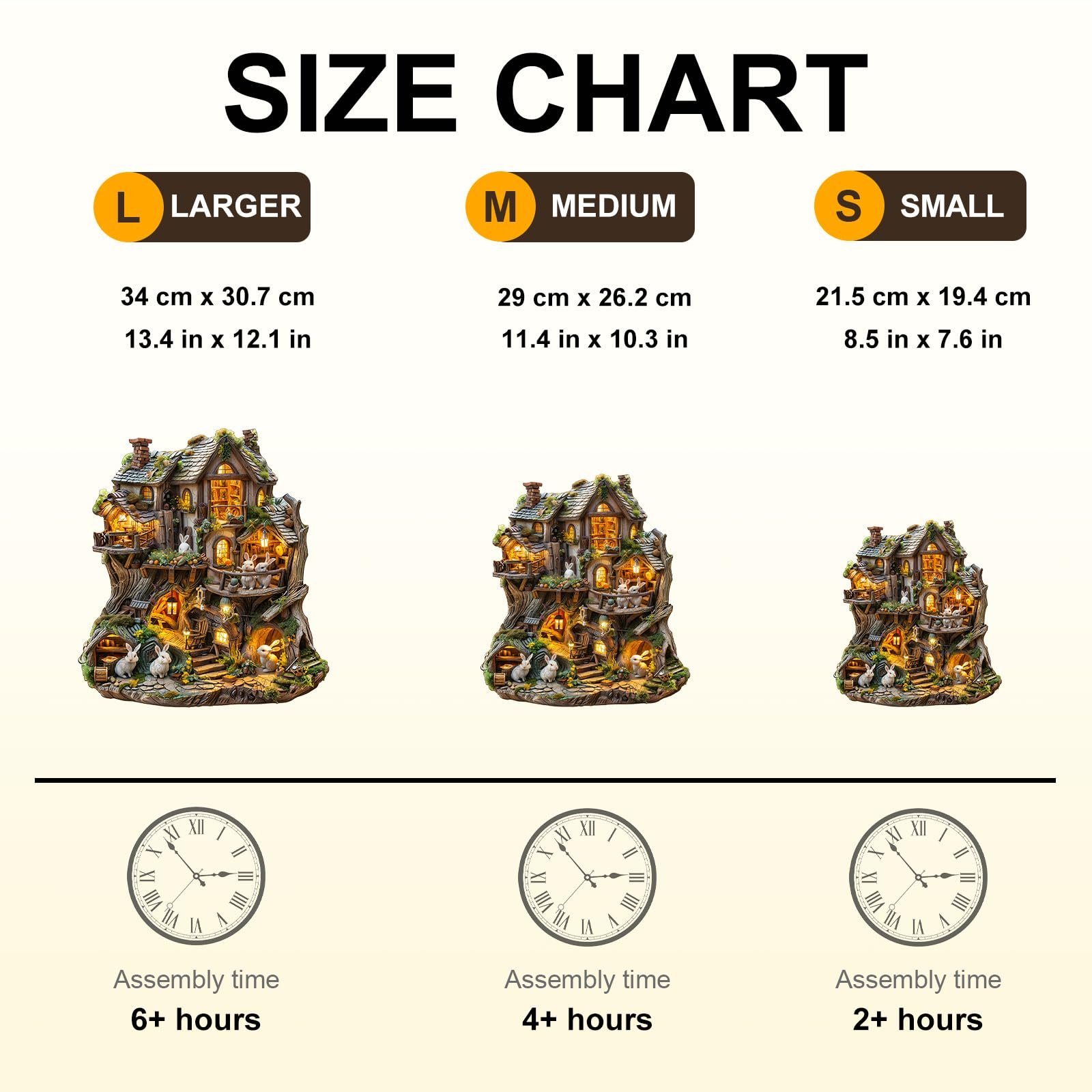 Дерев'яний пазл Tree House 230 елементів 34 x 30,7 см, фото №2