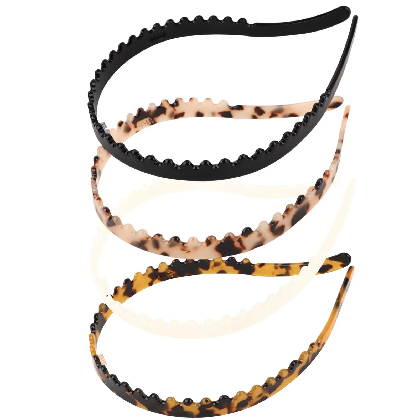 Обруч Aцетатный Леопардовый принт, 4 шт., фото №3 Обруч Aцетатный Леопардовый принт, 4 шт., фото №3
