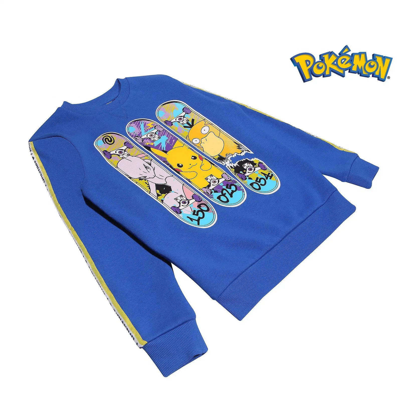 Світшот Popgear Pokemon Triple Skater для хлопчиків, синій, фото №4 Світшот Popgear Pokemon Triple Skater для хлопчиків, синій, фото №4