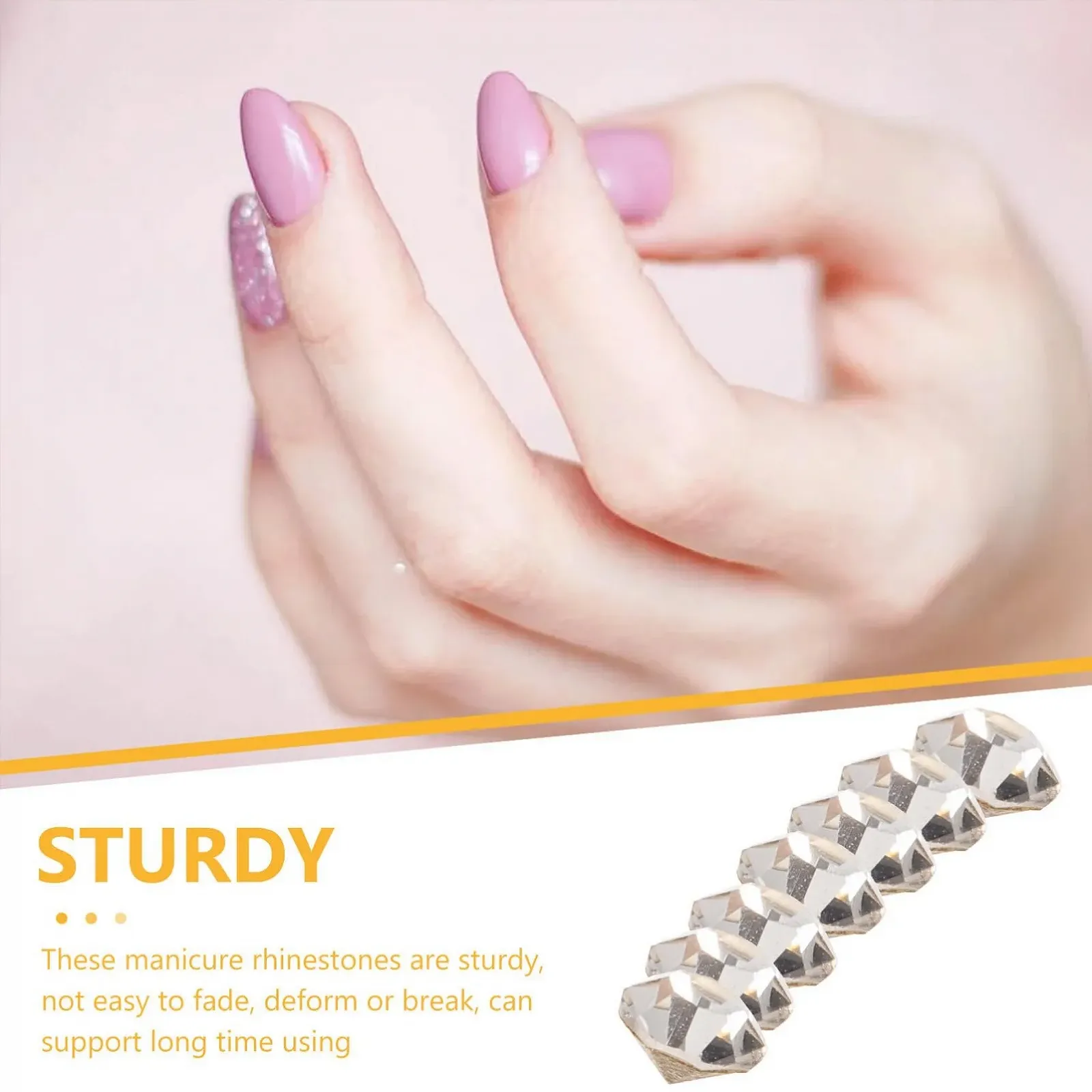 Стрази для нігтів Beavorty Кришталеві стрази для манікюру, маленькі підвіски для нігтів для жінок, фото №5