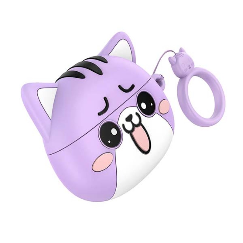 Наушники HOCO EW48 TWS |BT5.3, 30/300mAh, 4h purple cat, фото №1