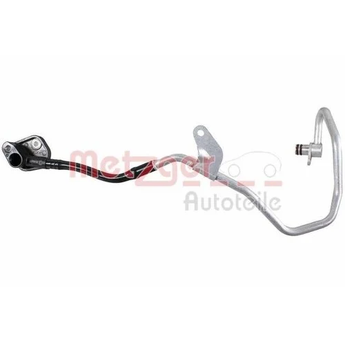 Трубка охолоджувальної рідини METZGER 4010615 для MERCEDES-BENZ турбокомпресора ліва, фото №2