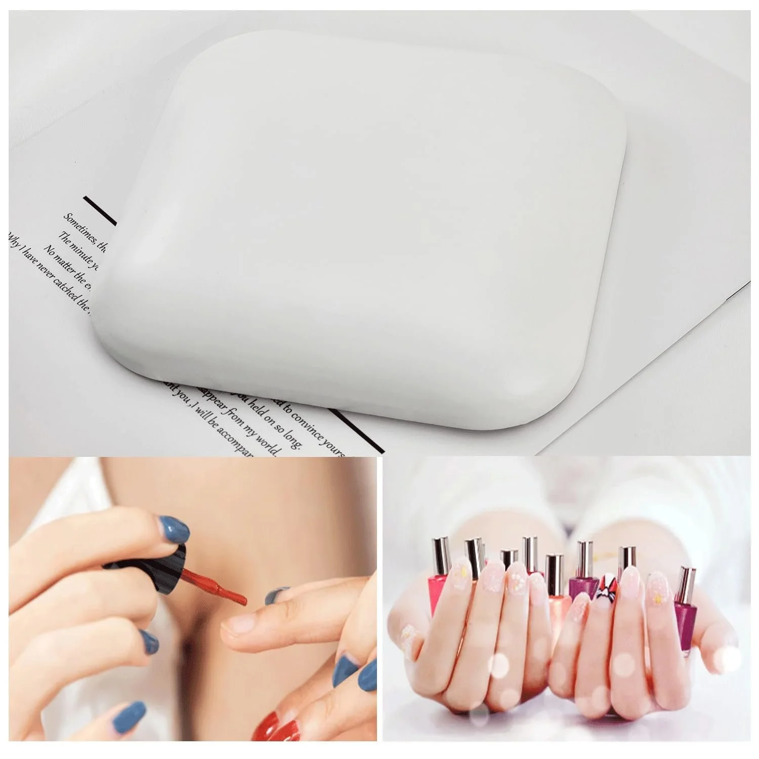 Подставка для рук Маникюрная Подушка для локтей Нескользящая, фото №5