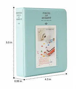 Фотоальбом Goodsnetic 64 Pockets Pink and Light Blue 2 шт. synthetic.ua - Фото 1