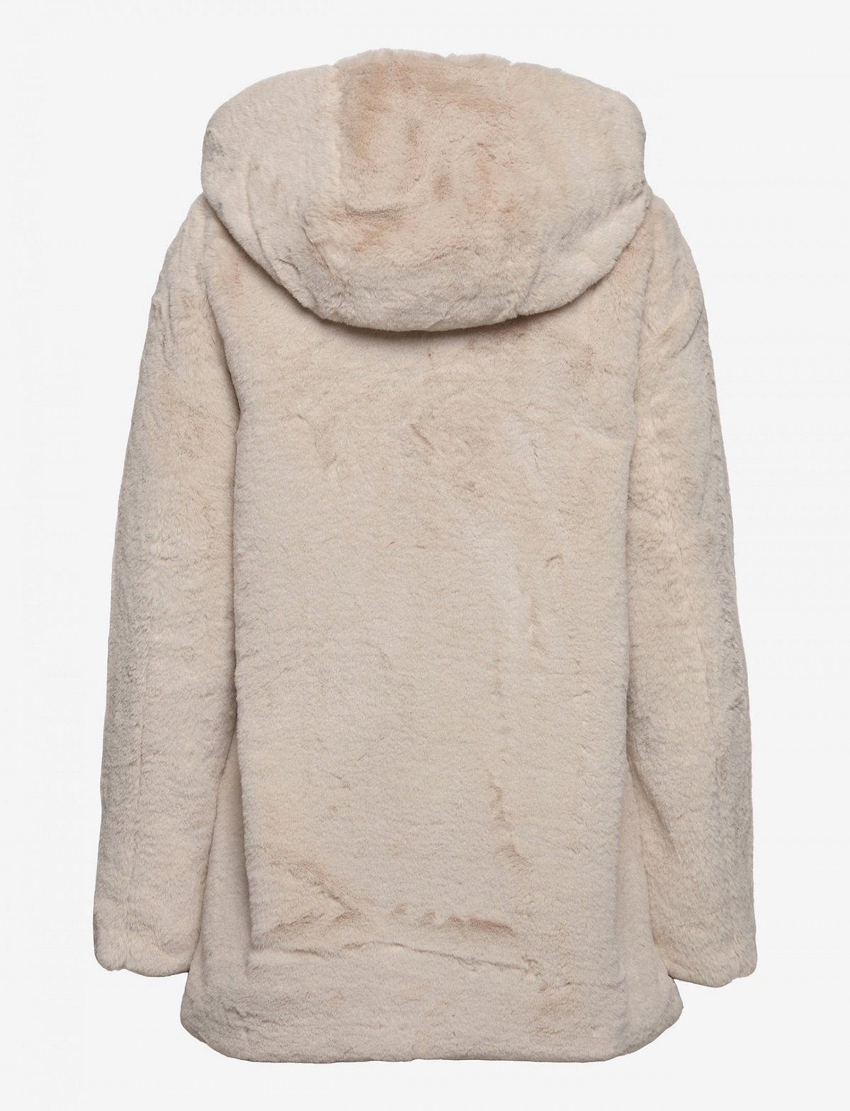 Куртка ONLY ONLMALOU FAUX FUR COAT CC OTW 15205622-Moonbeam Бежевый XS, фото №2