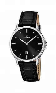 Часы Festina Classics Мужской Кожаный Браслет - Фото 1