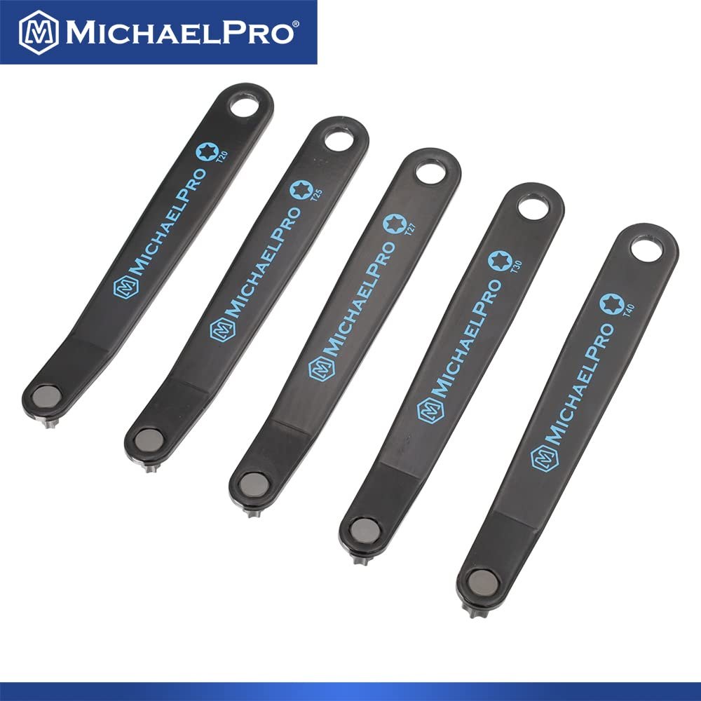 Набір викруток MichaelPro MP002029 Ultra Low Profile Offset 5 шт. кутова викрутка зірчаста T20, T25, T27, T30, T40, фото №7 Набір викруток MichaelPro MP002029 Ultra Low Profile Offset 5 шт. кутова викрутка зірчаста T20, T25, T27, T30, T40, фото №7