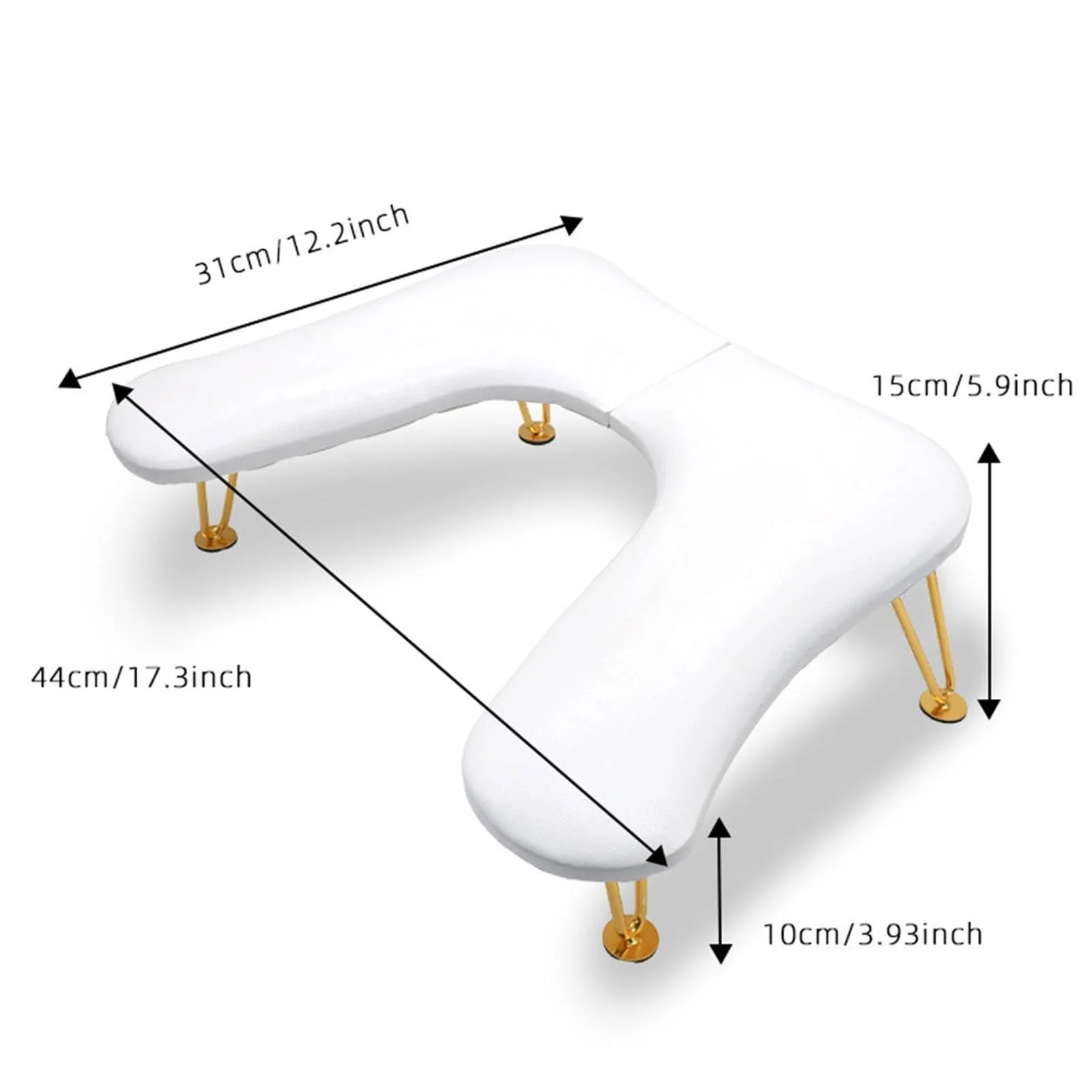 Підставка для рук U-подібна Generic, складана, знімний металевий штатив, фото №2
