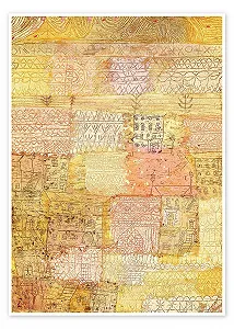 Постер Paul Klee in Florence 60 x 80 см Желтый - Фото 1