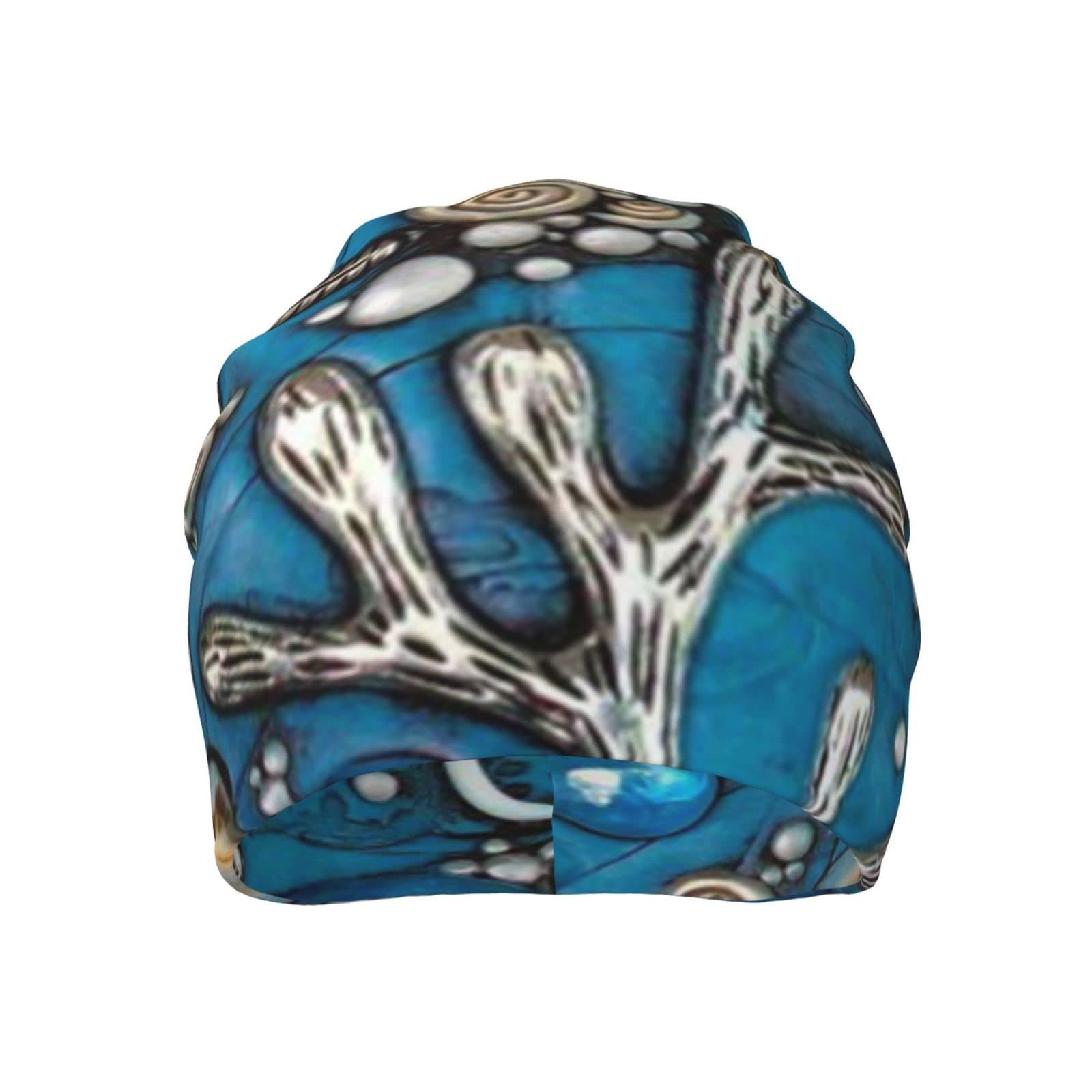 Вязаная шапка LAMAME Palm Tree Purple Sunset для взрослых, модная, трикотажная, фото №3