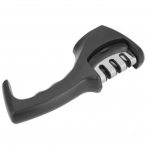 Точило для ножів ручна 3 в 1 багатофункціональна ергономічна ручка synthetic.ua - Фото 1