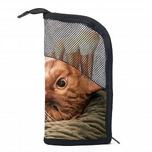Набір кистей для макіяжу з органайзером Ginger Cat Lazy Sofa, 12 шт. - Фото 1