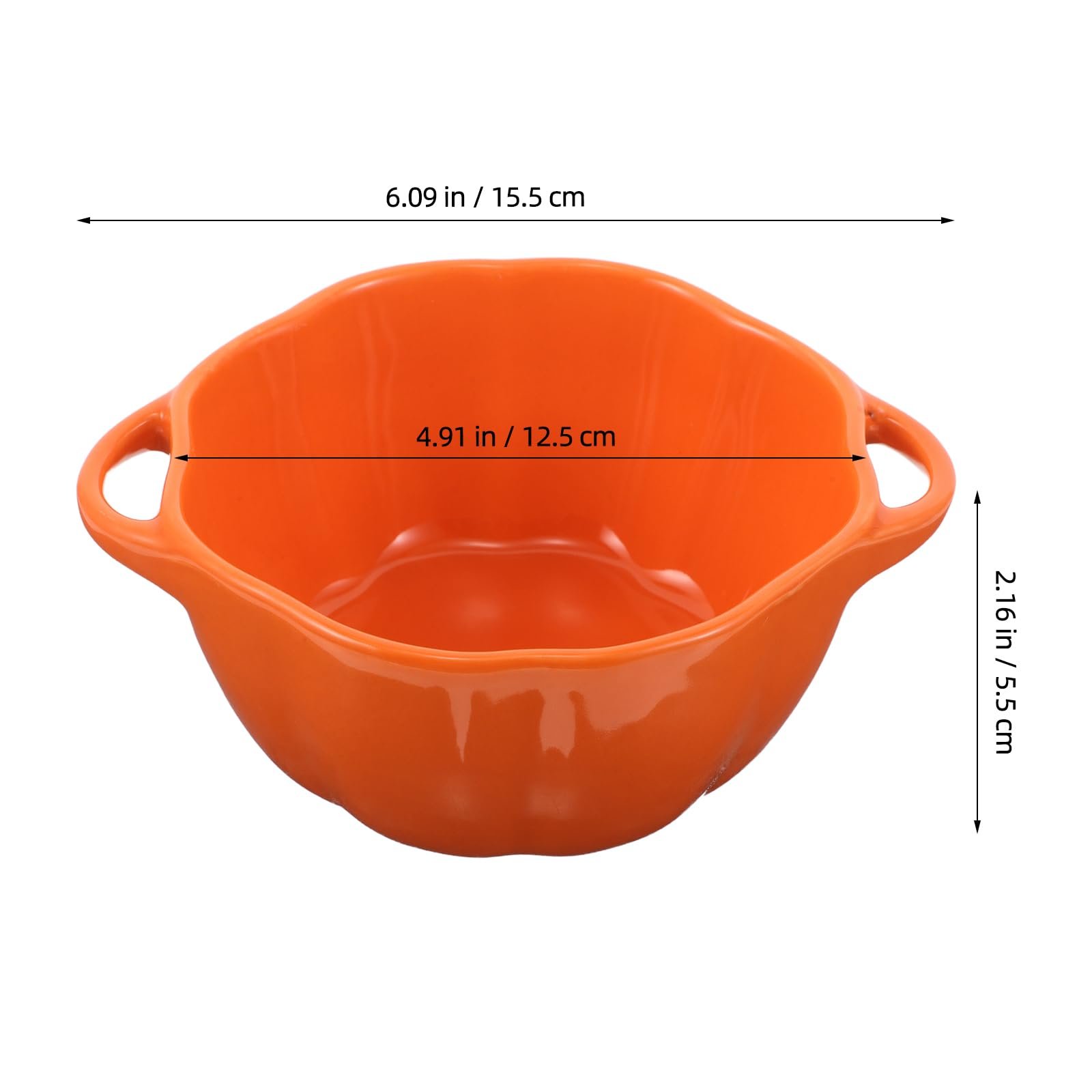 Мини-кастрюля в форме тыквы керамическая для супа и десертов декоративная, фото №5 Мини-кастрюля в форме тыквы керамическая для супа и десертов декоративная, фото №5