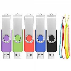 Купити USB-накопичувачі FEBNISCTE 1 GB 5 шт. USB 2.0 Різнокольорові - Фото 1 USB-накопичувачі FEBNISCTE 1 GB 5 шт. USB 2.0 Різнокольорові - Фото 1