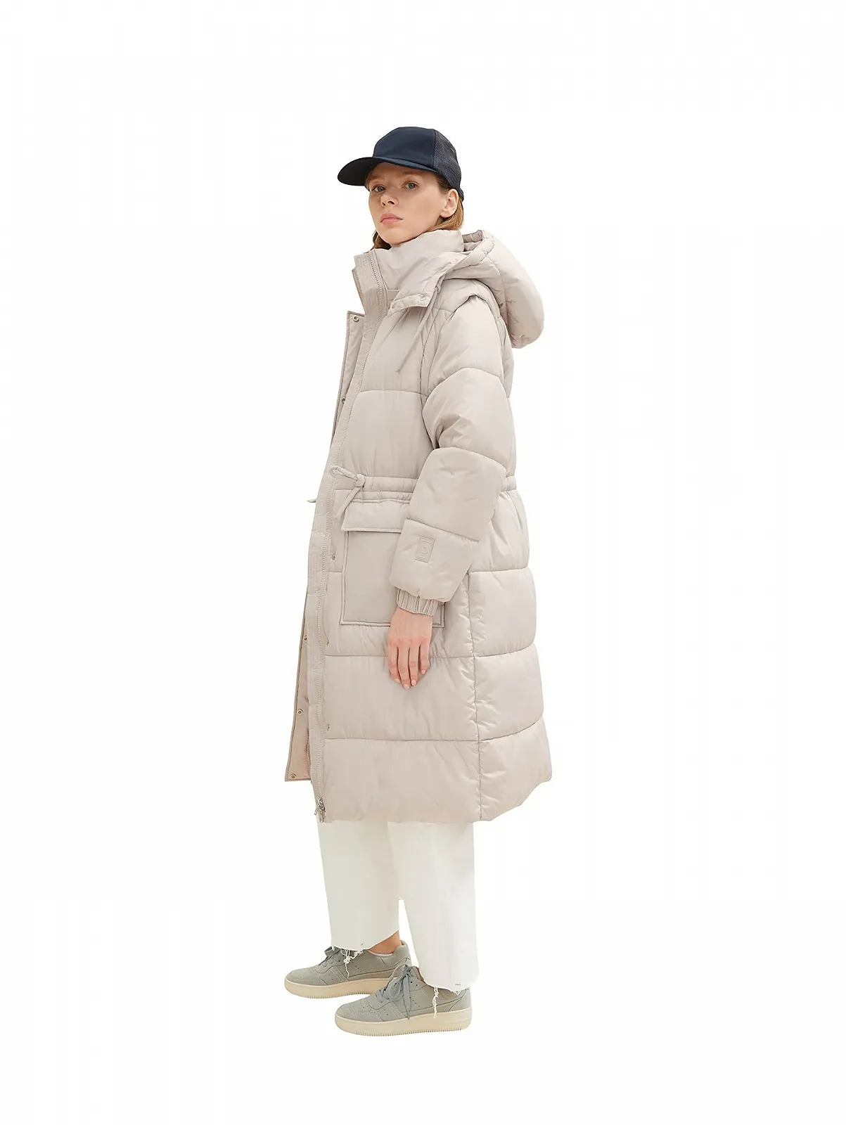 Зимове пальто TOM TAILOR Denim з капюшоном, фото №2