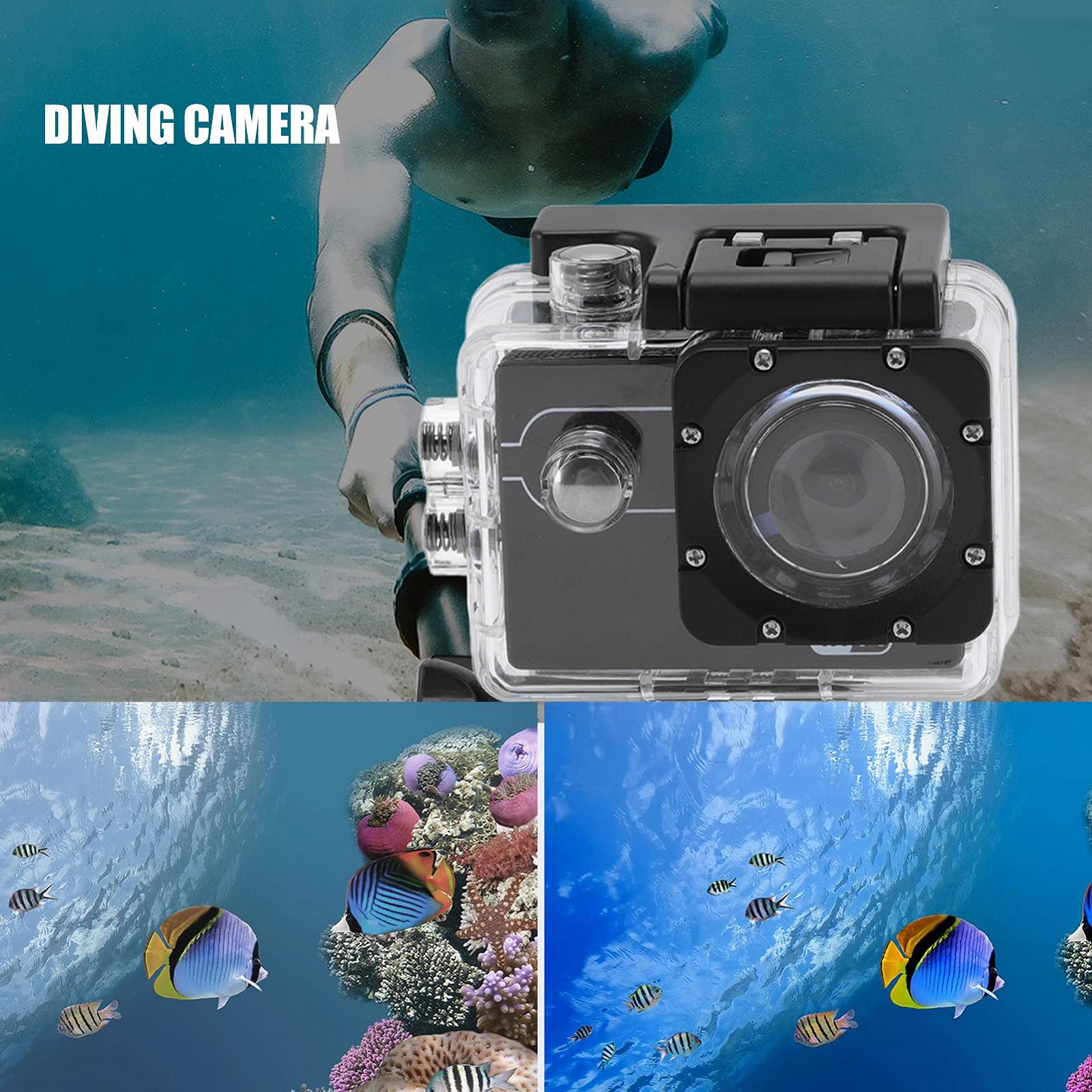 Екшн-камера Septpenta WiFi Action 4K 25FPS Водонепроникна 30 м HDMI USB 2.0 DV Для дайвінгу 12MP 2.0 Дюймовий IPS Екран 170° Широкий кут Підключення через додаток, фото №4