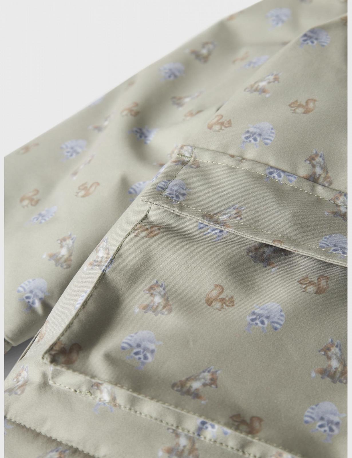 Куртка Lil' atelier Nmmlasnow05 JKT AOP Fo Lil для мальчиков, фото №4