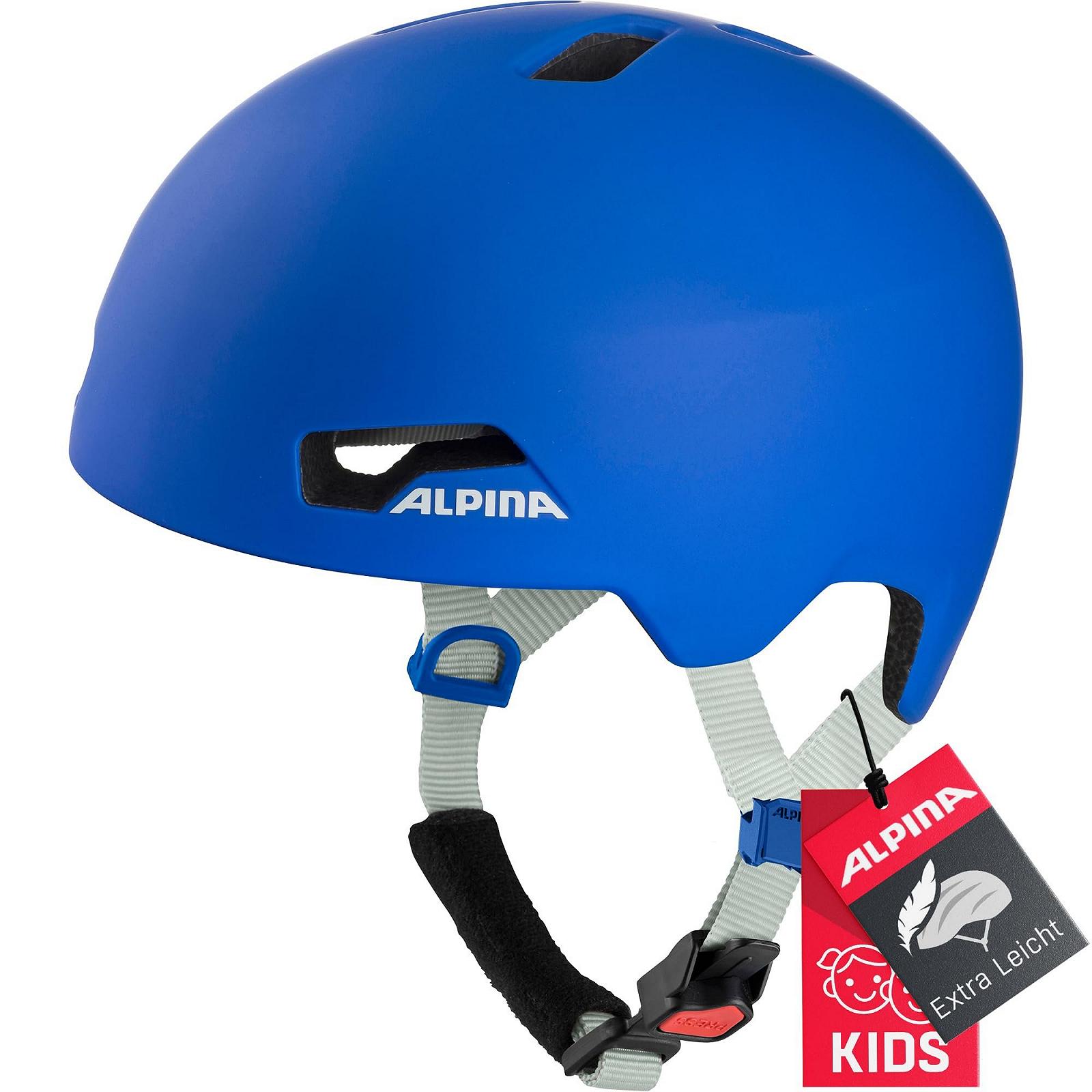 Шлем ALPINA Hackney - Легкий, прочный и оптимально кондиционированный велосипедный шлем для детей, со светодиодом, который можно модернизировать, для хорошей видимости, фото №1
