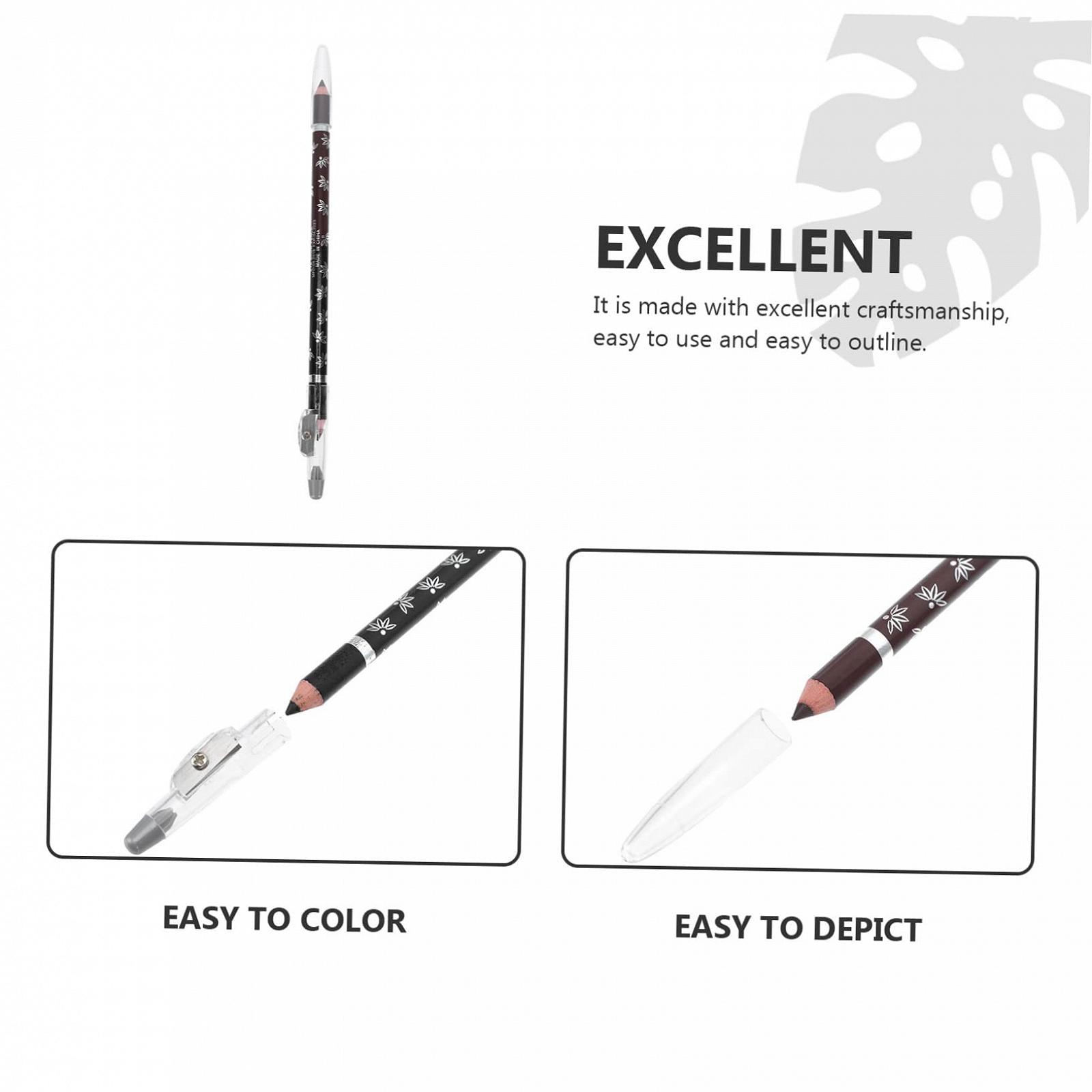 Олівець для брів HONMEET двосторонній 4 штуки, фото №3 Олівець для брів HONMEET двосторонній 4 штуки, фото №3