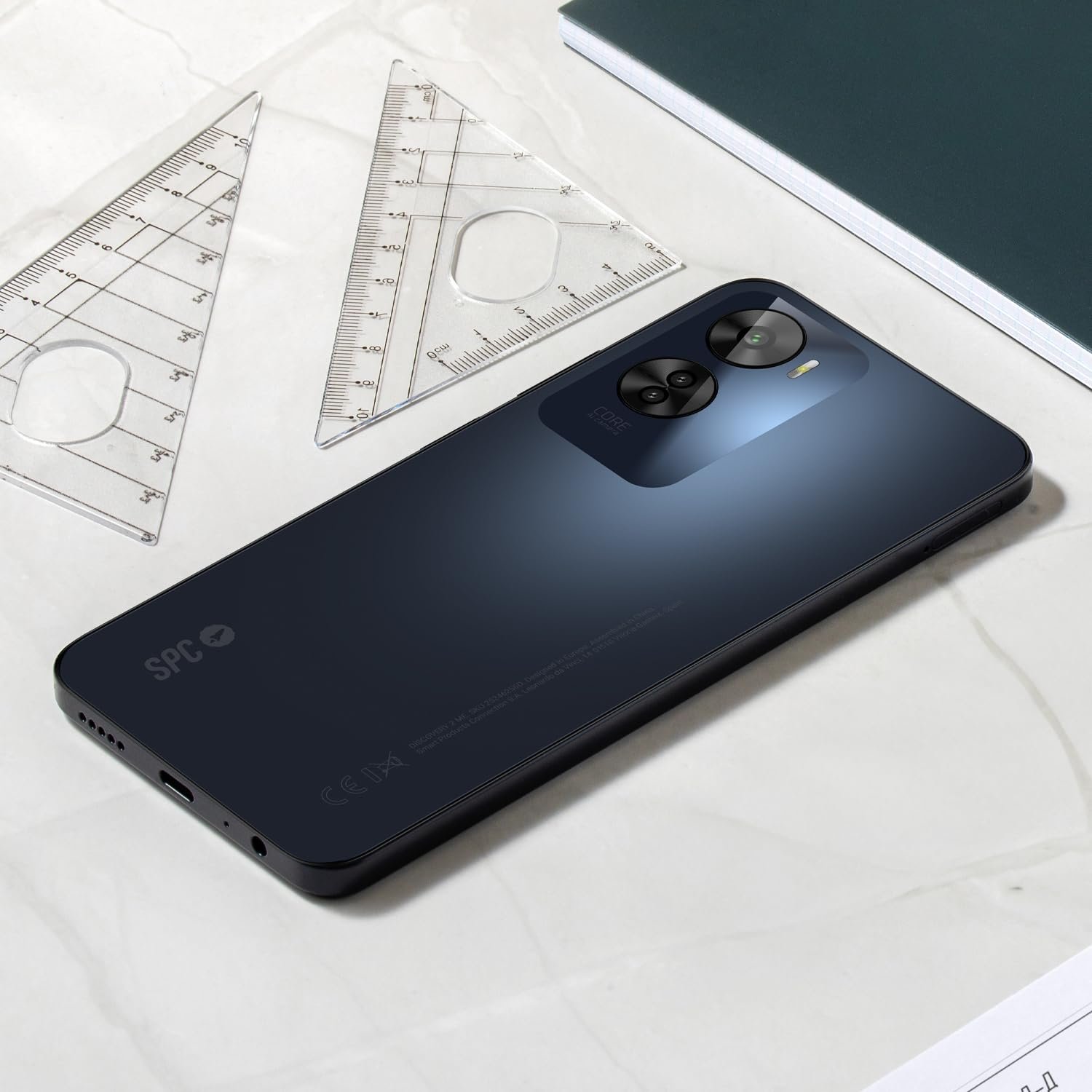 Смартфон SPC Discovery 2 ME 6.75 дюйма HD+ 6GB RAM 256GB NFC 5000mAh 18W Android 14 Deep Sky, фото №6 Смартфон SPC Discovery 2 ME 6.75 дюйма HD+ 6GB RAM 256GB NFC 5000mAh 18W Android 14 Deep Sky, фото №6