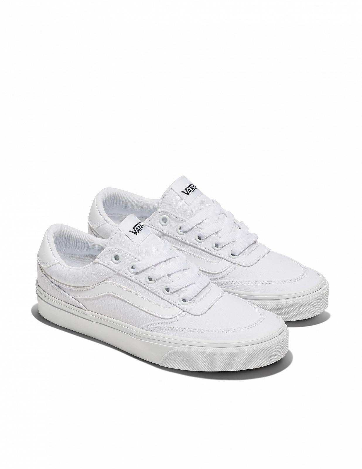 Кроссовки Vans Brooklyn Canvas, White/White, фото №6