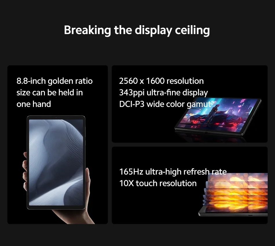 Планшет Lenovo LEGION Y700 2025 Gen3 12/256GB 8.8" 165Hz Snapdragon 8 Gen3, фото №8 Планшет Lenovo LEGION Y700 2025 Gen3 12/256GB 8.8" 165Hz Snapdragon 8 Gen3, фото №8