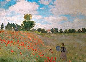 Пазл Eurographics Claude Monet The Poppy Field 1000 деталей, різнокольоровий synthetic.ua - Фото 1