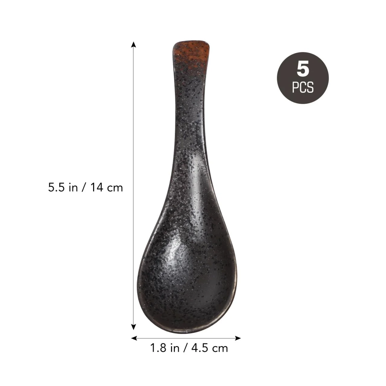 Ложка керамічна HANABASS набір з 5 шт, фото №9