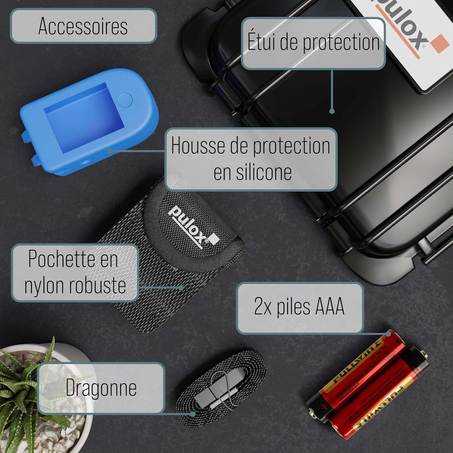 Пульсометр на пальці Pulox PO-200, фото №5