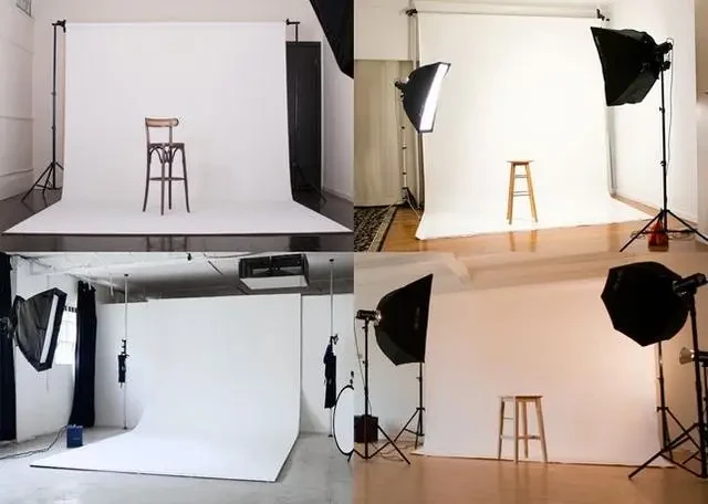 Держатель перекладина Виниловый студийный фон 3х3 для предметной съемки Сумка Прищепки стрима, фото №3