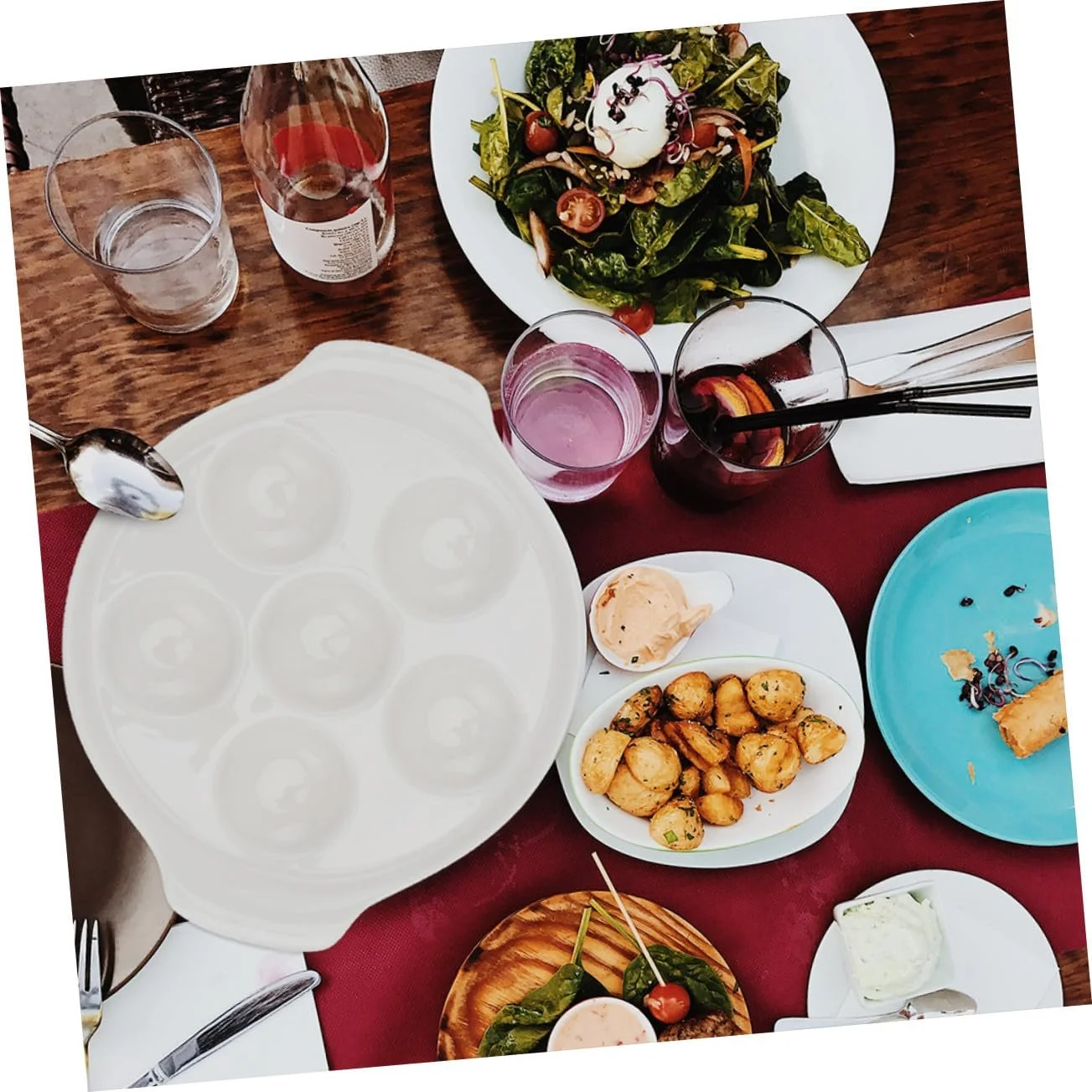 Керамическая форма для запекания улиток 2 штуки термостойкая нескользящая с ручками белая, фото №5 Керамическая форма для запекания улиток 2 штуки термостойкая нескользящая с ручками белая, фото №5