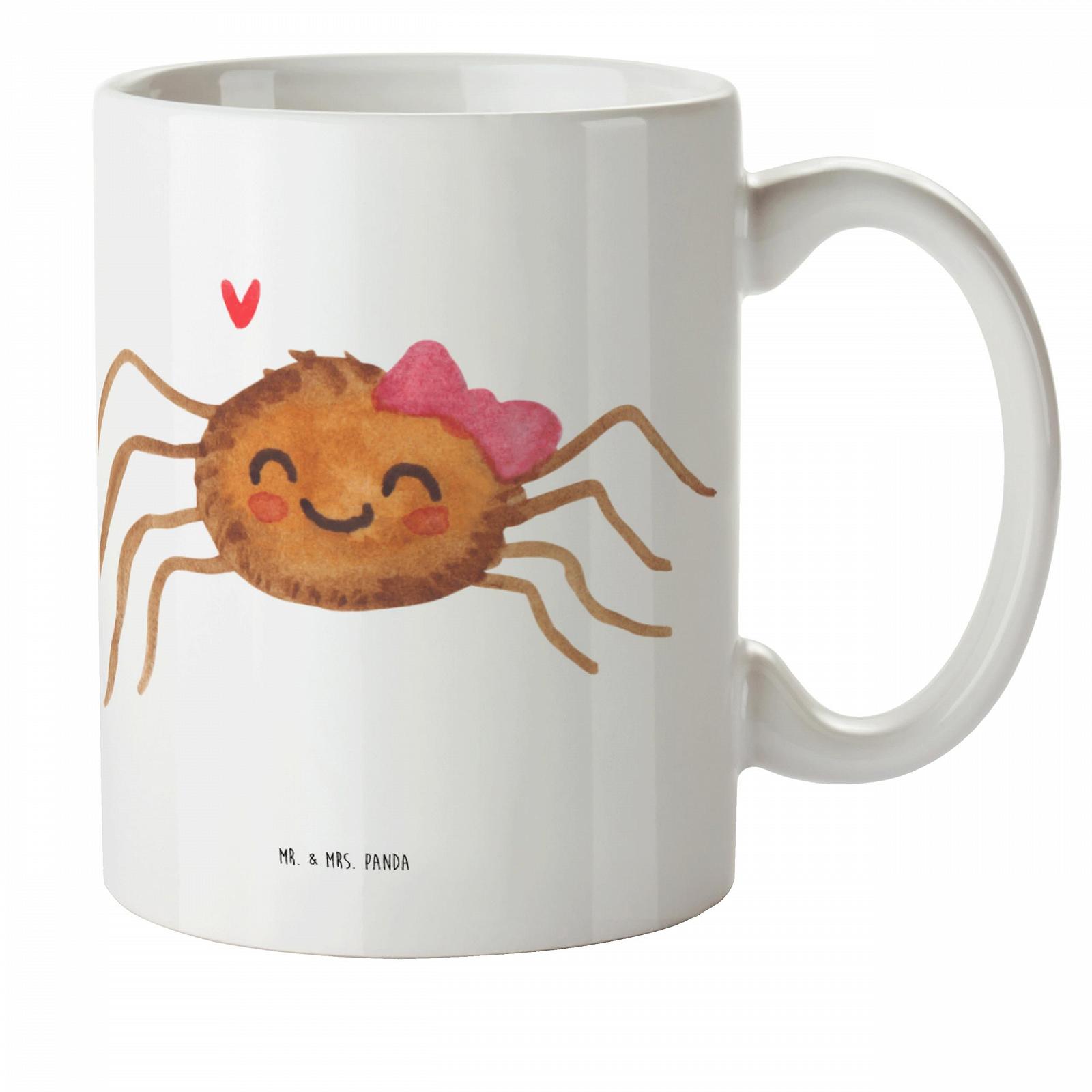 Дитяча Кружка Mr. & Mrs. Panda Павук Агата Радість Пластикова, фото №1