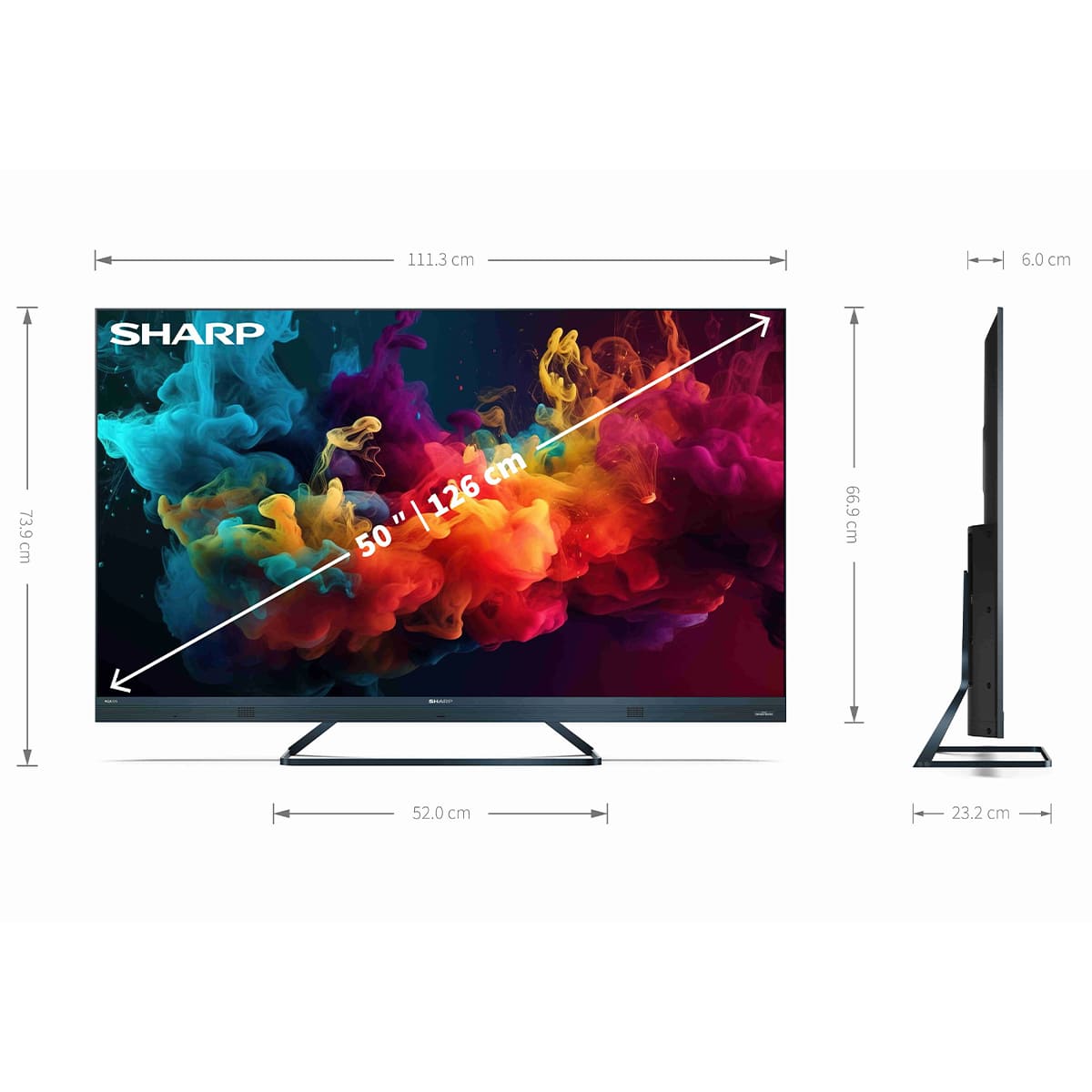 Телевізор Sharp 4T-C50FQ5EM2AG, фото №10 Телевізор Sharp 4T-C50FQ5EM2AG, фото №10