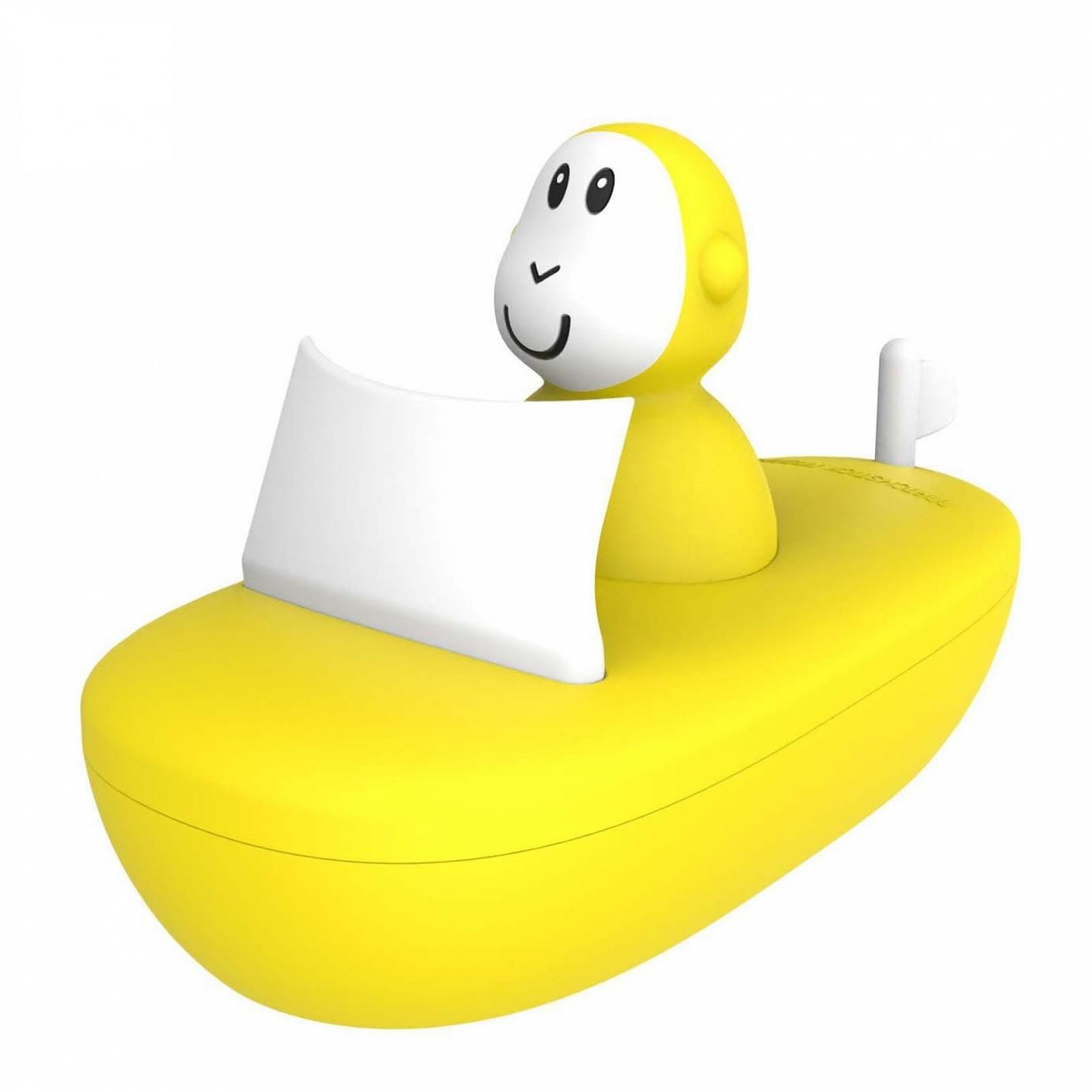 Игрушка для ванной Matchstick Monkey Набор Badezeit Boat детская антимикробная, фото №1