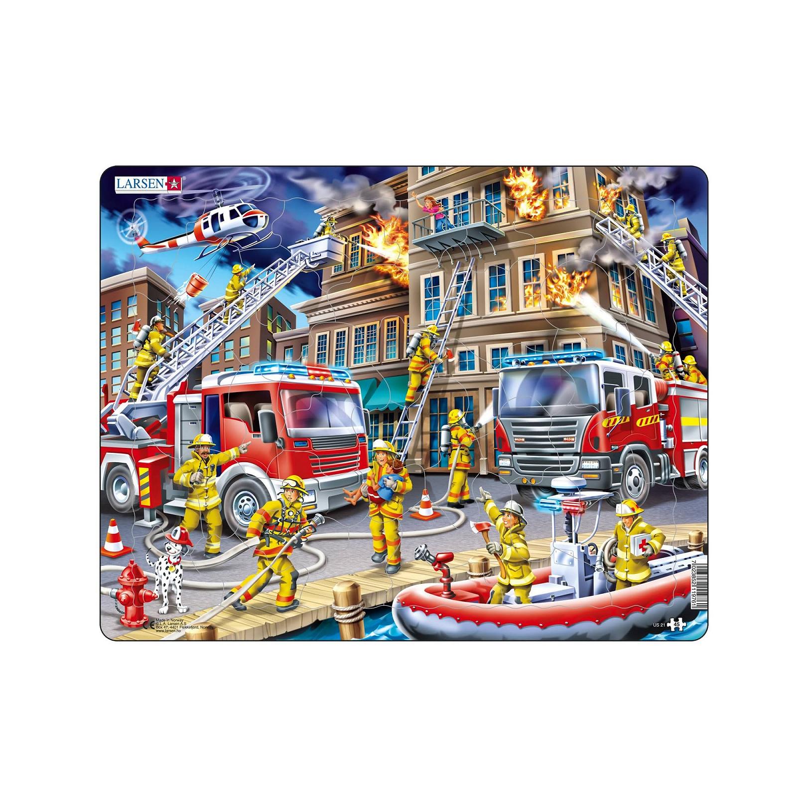 Пазл Larsen US21 Пожежники, фото №1