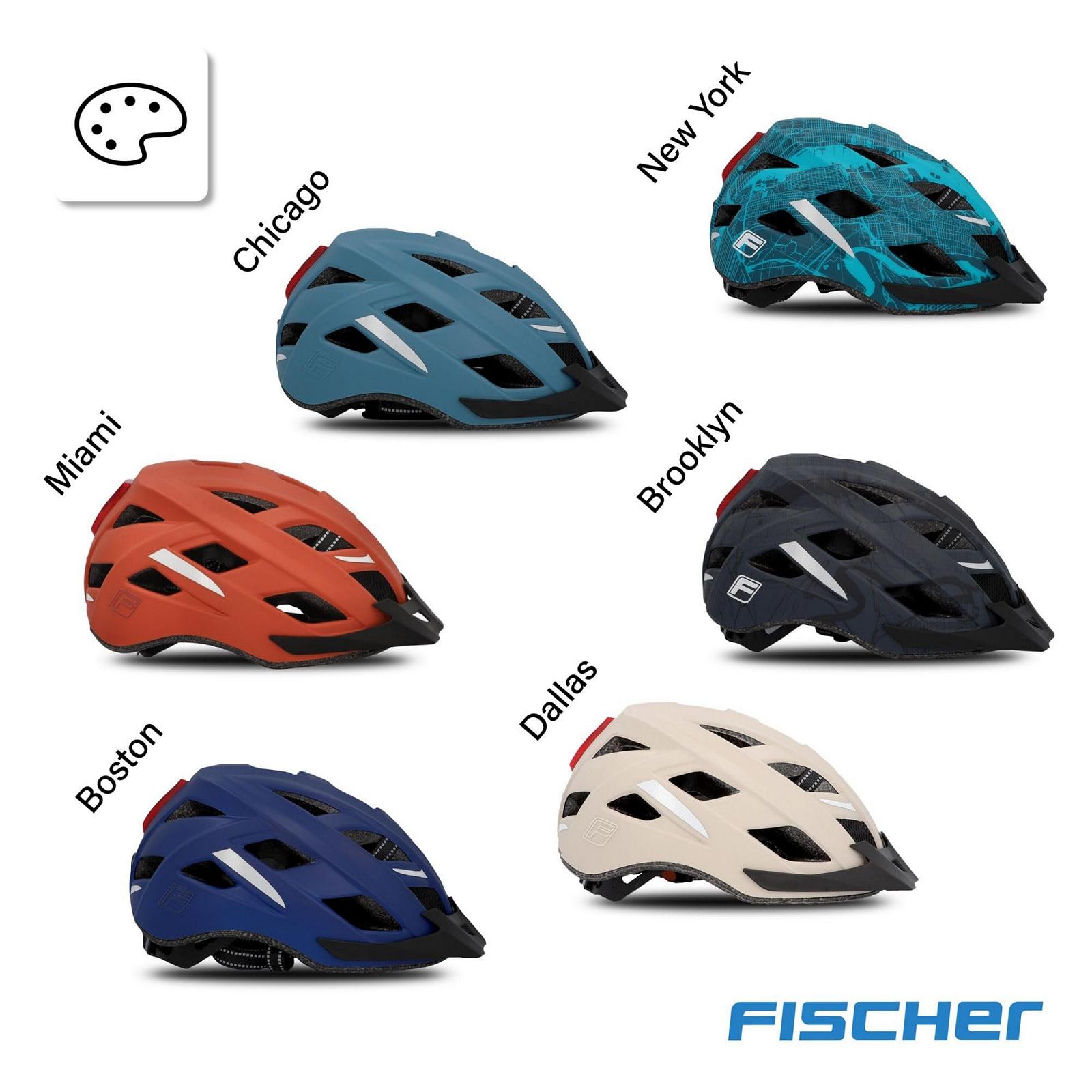 Шлем Fischer Urban Plus с LED подсветкой, фото №19