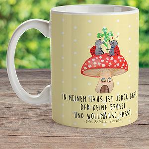 Кружка Mr. & Mrs. Panda Детская Божья коровка Мухомор Животные synthetic.ua - Фото 1