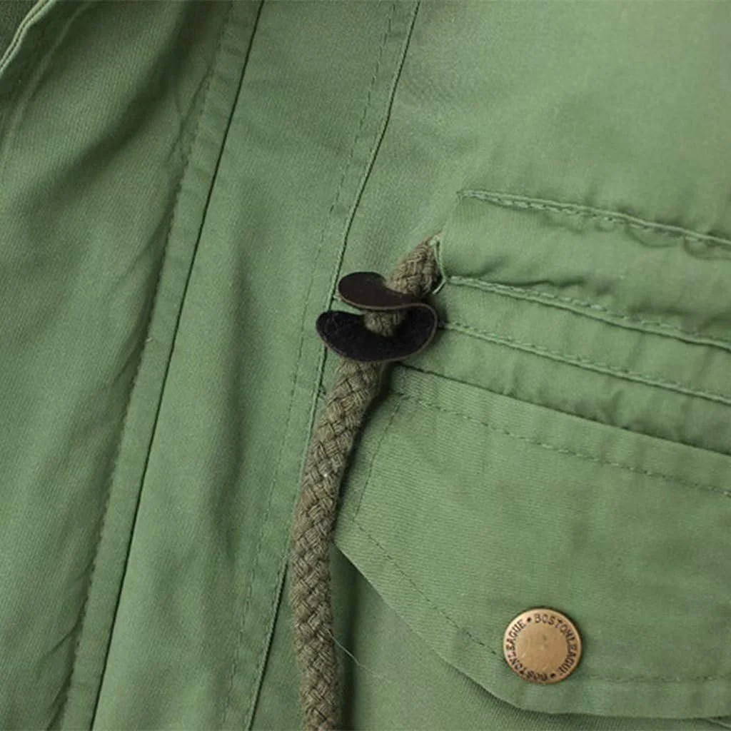 Детская зимняя куртка linboo для мальчиков и девочек, теплая на подкладке, фото №4