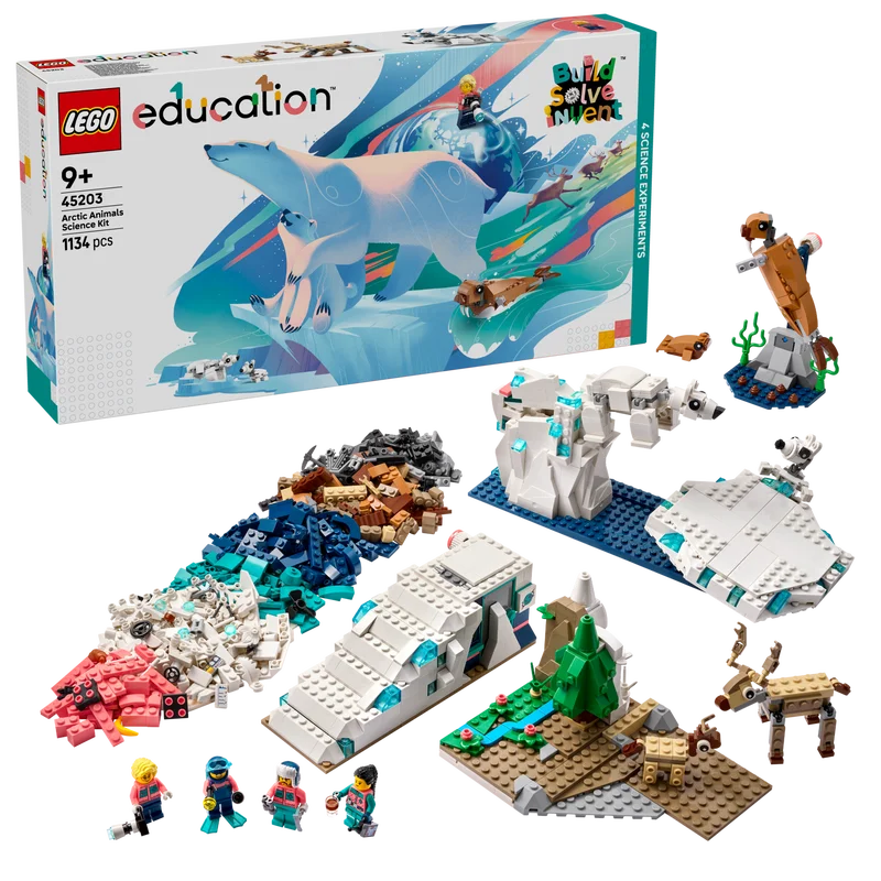 Конструктор Лего LEGO Education 45203 Научный набор Животные Арктики, фото №1 Конструктор Лего LEGO Education 45203 Научный набор Животные Арктики, фото №1