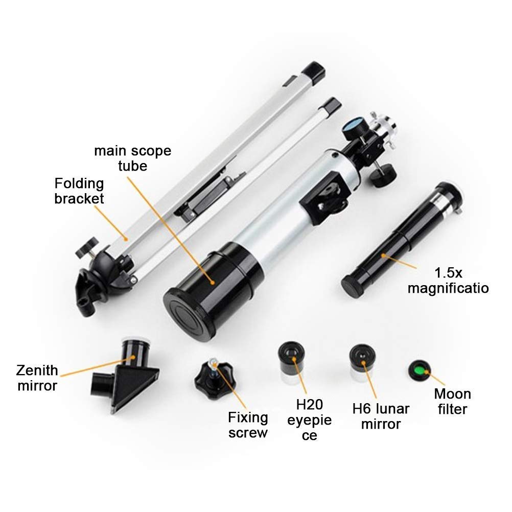 Телескоп Opes HD 50 mm висока потужність для дітей і дорослих, фото №5