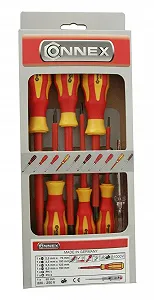 Набір викруток Connex COX336207 Electric synthetic.ua - Фото 1