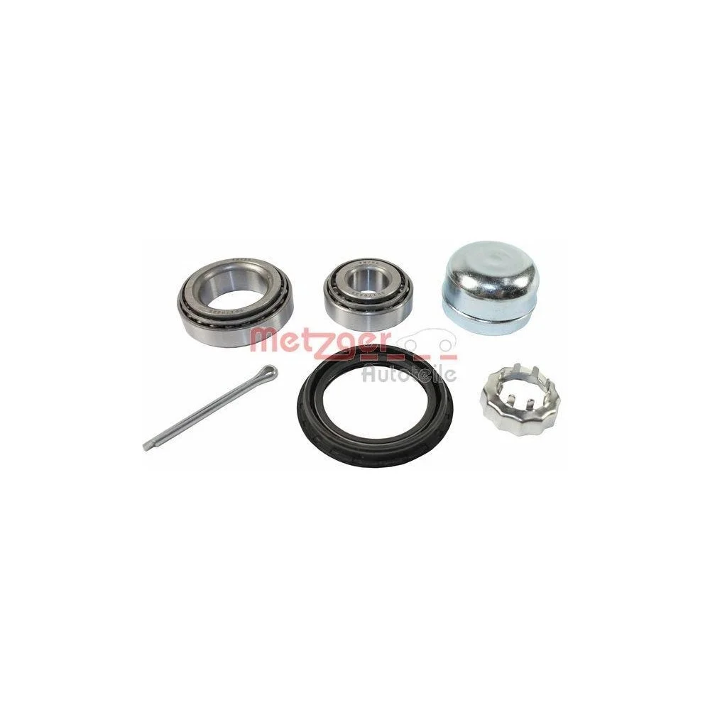 Комплект подшипника ступицы METZGER WM 799 для VW VAG, задний мост слева, задний мост справа, фото №1