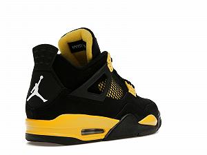 Кросівки Jordan 4 Retro Thunder (2023) 47 synthetic.ua - Фото 1