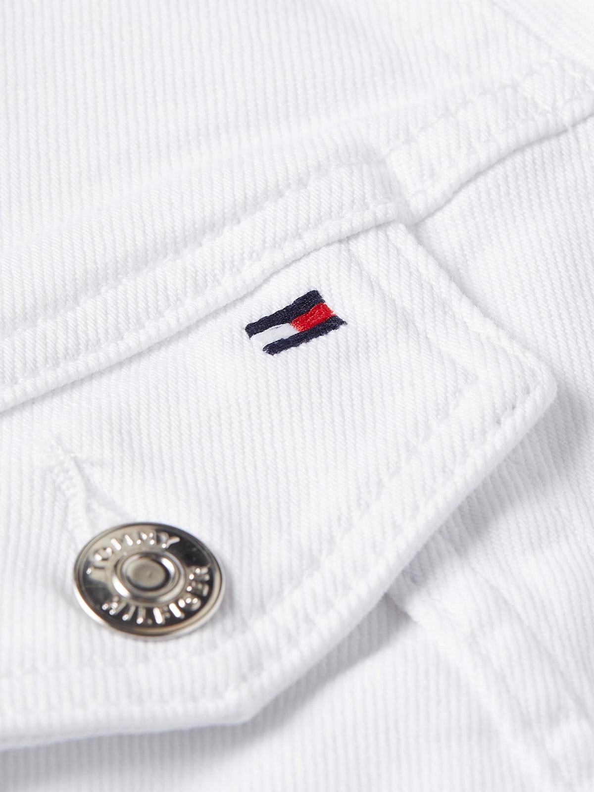 Джинсовая куртка Tommy Hilfiger Slim с эластичной тканью, фото №4
