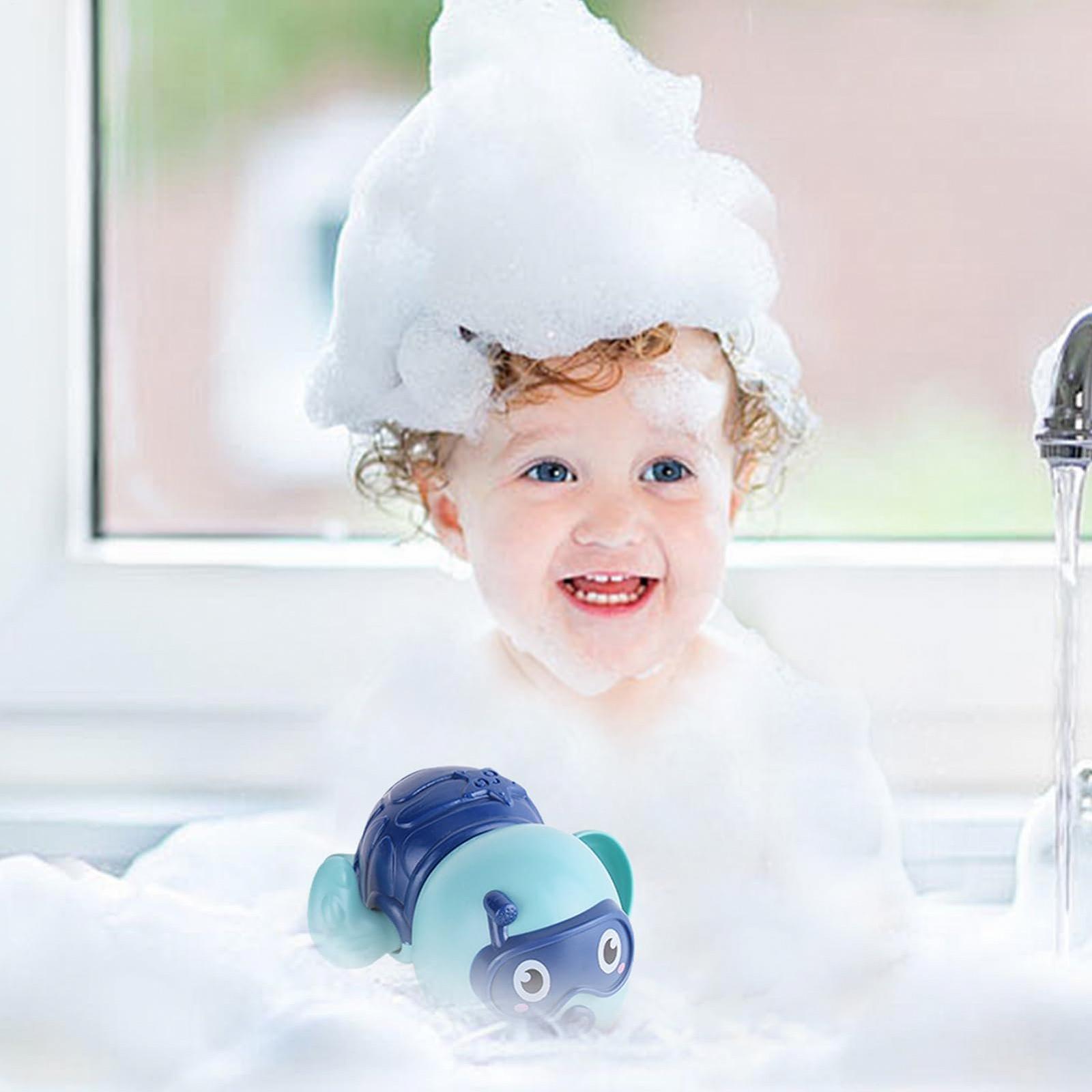 Игрушка для ванны Черепаха, заводная, фото №2