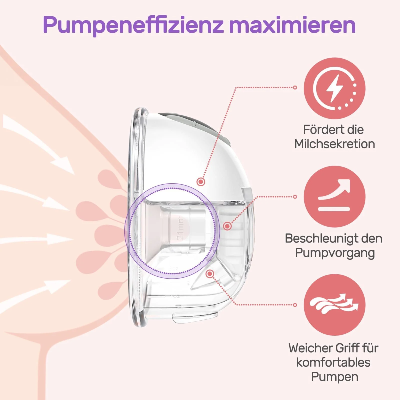 Вставка для молокоотсоса Nuliie, набор 10 шт, 13/15/17/19/21 мм, совместимая с Momcozy/Medela/Nuliie, фото №4 Вставка для молокоотсоса Nuliie, набор 10 шт, 13/15/17/19/21 мм, совместимая с Momcozy/Medela/Nuliie, фото №4