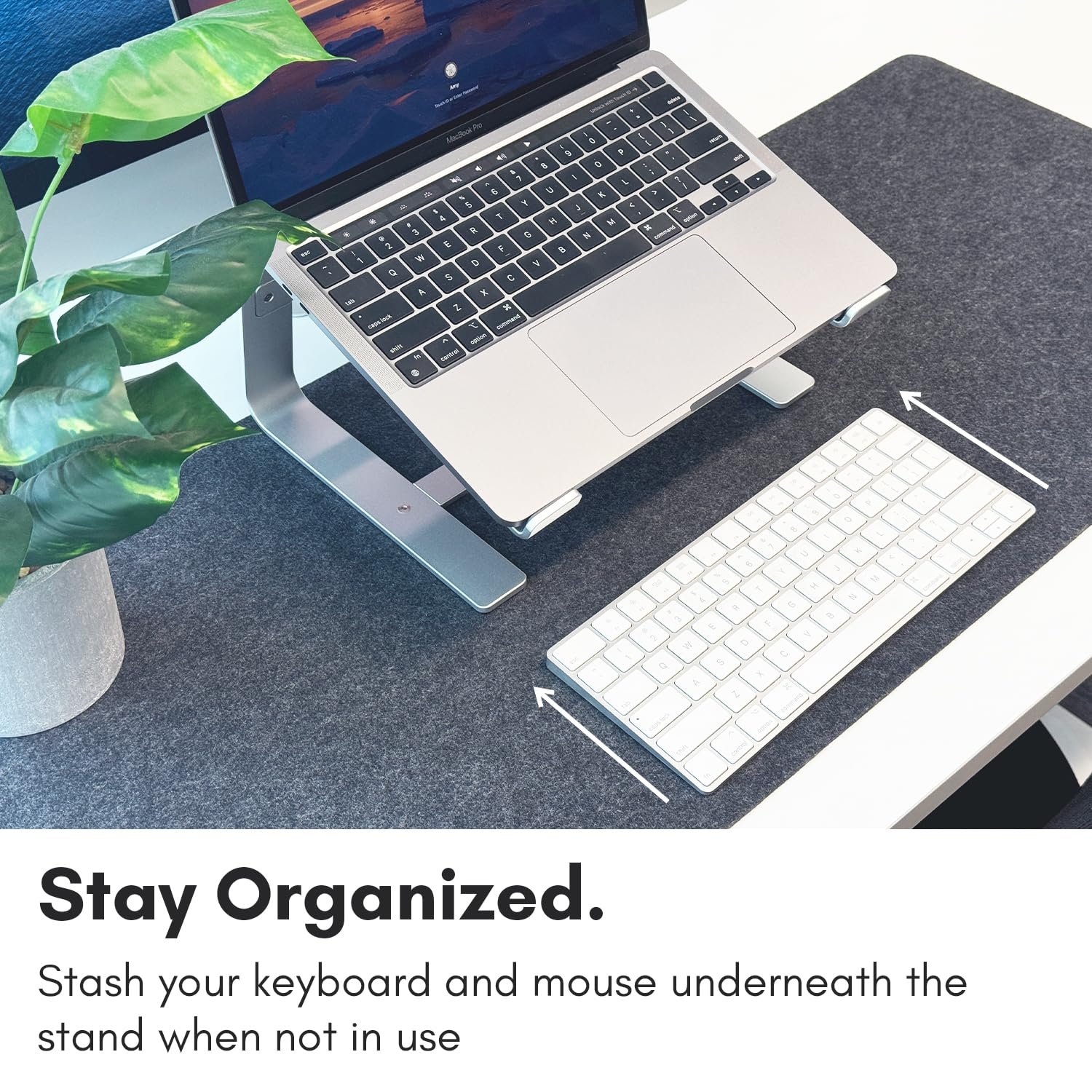 Підставка для ноутбука Macally astand алюмінієва для Apple MacBook, MacBook Pro, MacBook Air та всіх ноутбуків від 10 до 17 дюймів, фото №5