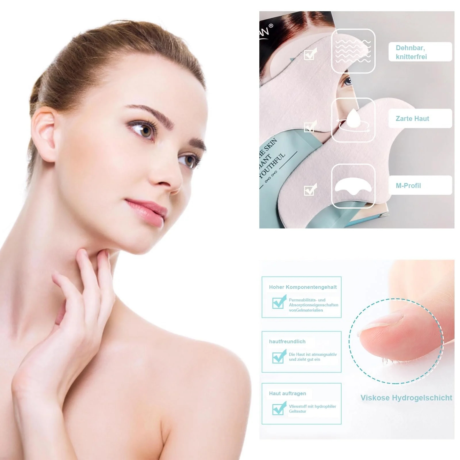 Пластыри от морщин Scettar, 20 шт, фото №5