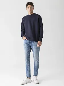 Джинси LTB Slim Henry X Чоловічі Облягаючі Джинси з Бавовняної Суміші Світлий Денім на Блискавці Середня Посадка - Синій synthetic.ua - Фото 1