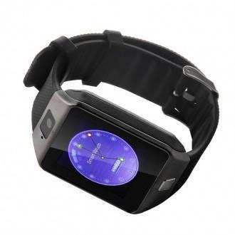 Умные часы Smart Watch DZ09 черные с черным ободком, фото №1